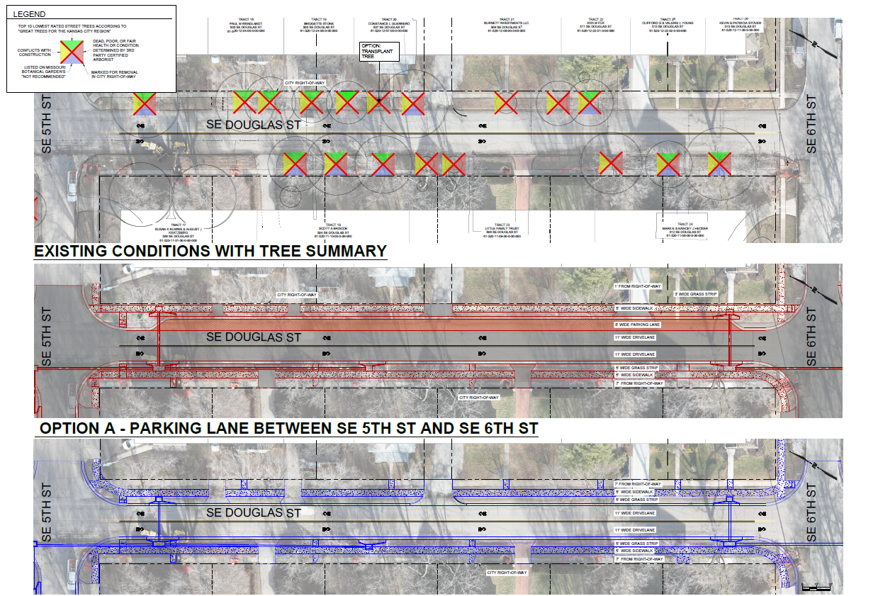 Tree and Parallel Parking Map
